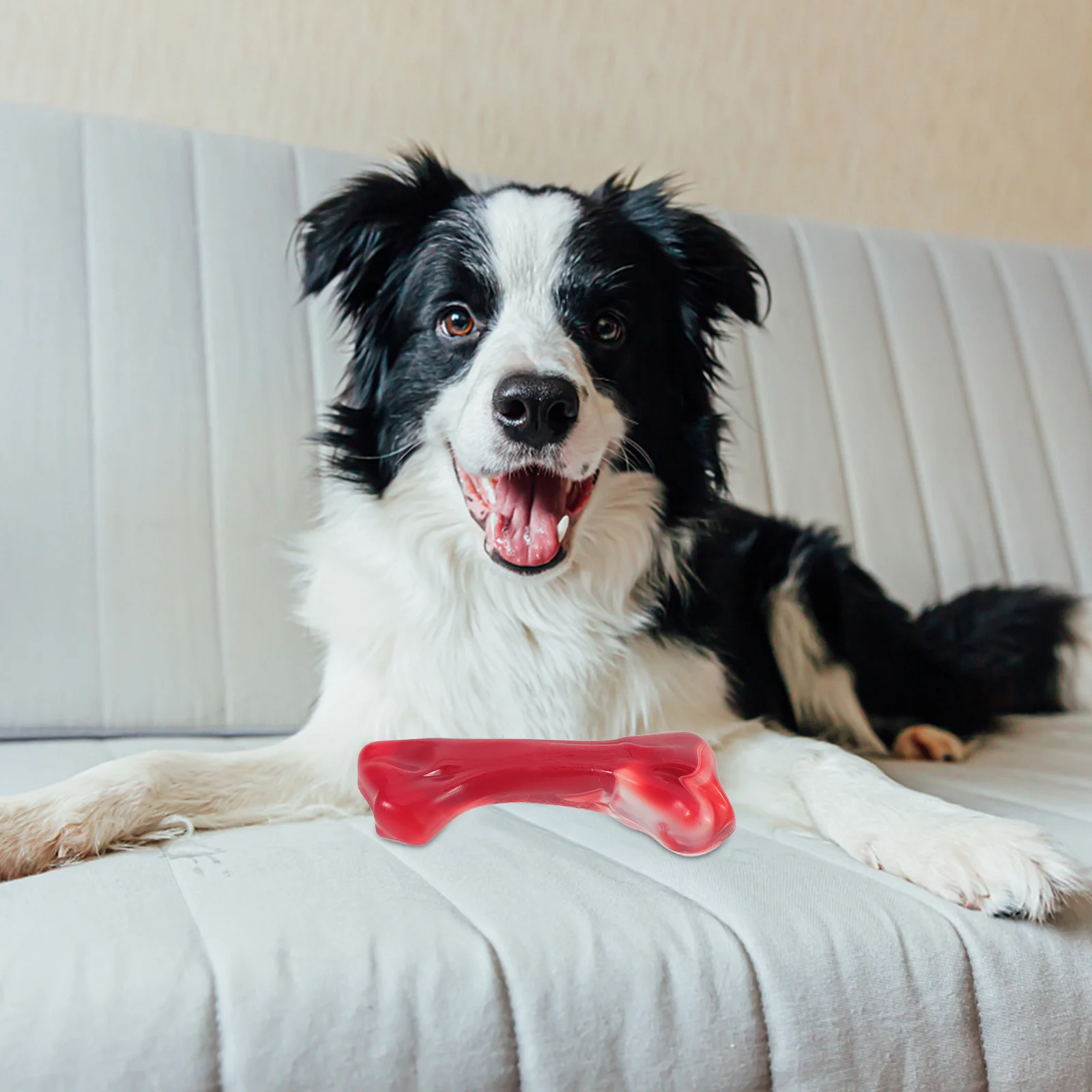 

Dog Chew Bone Shape Heavy Duty Teeth Cleaning Stick For Aggressive Chewers Large Medium Small Breed Puppy Pet Dental Care