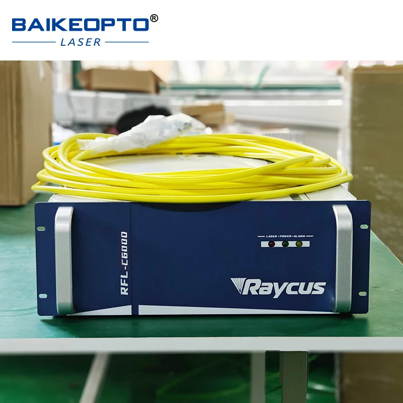 Alta qualidade RAYCUS CW 6000W Módulo Único Raycus Power Fiber Laser Source Gerador de Fonte Lazer