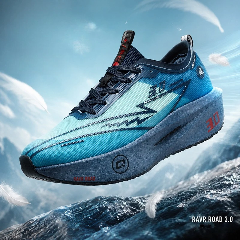 Running Shoes Men High Quality Full Palm Carbon Plate Cushion Professional Training Shoes Lightweight Wear-Resistant Sneakers