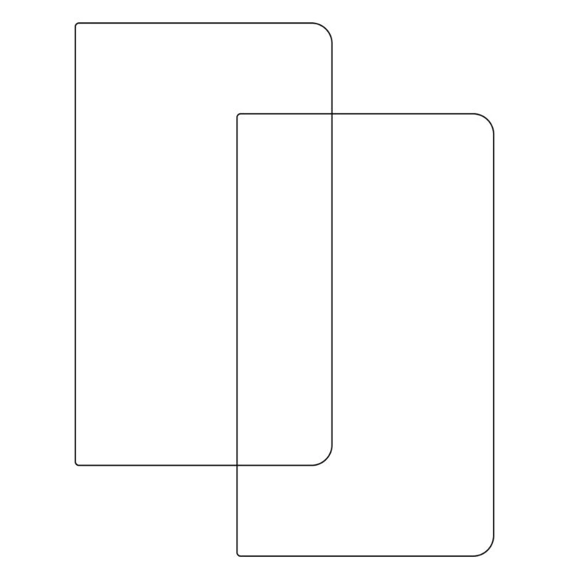 Cubierta pantalla dureza 2 piezas 9 h para dispositivo mano modular bolsillo4 8.8 pulgadas