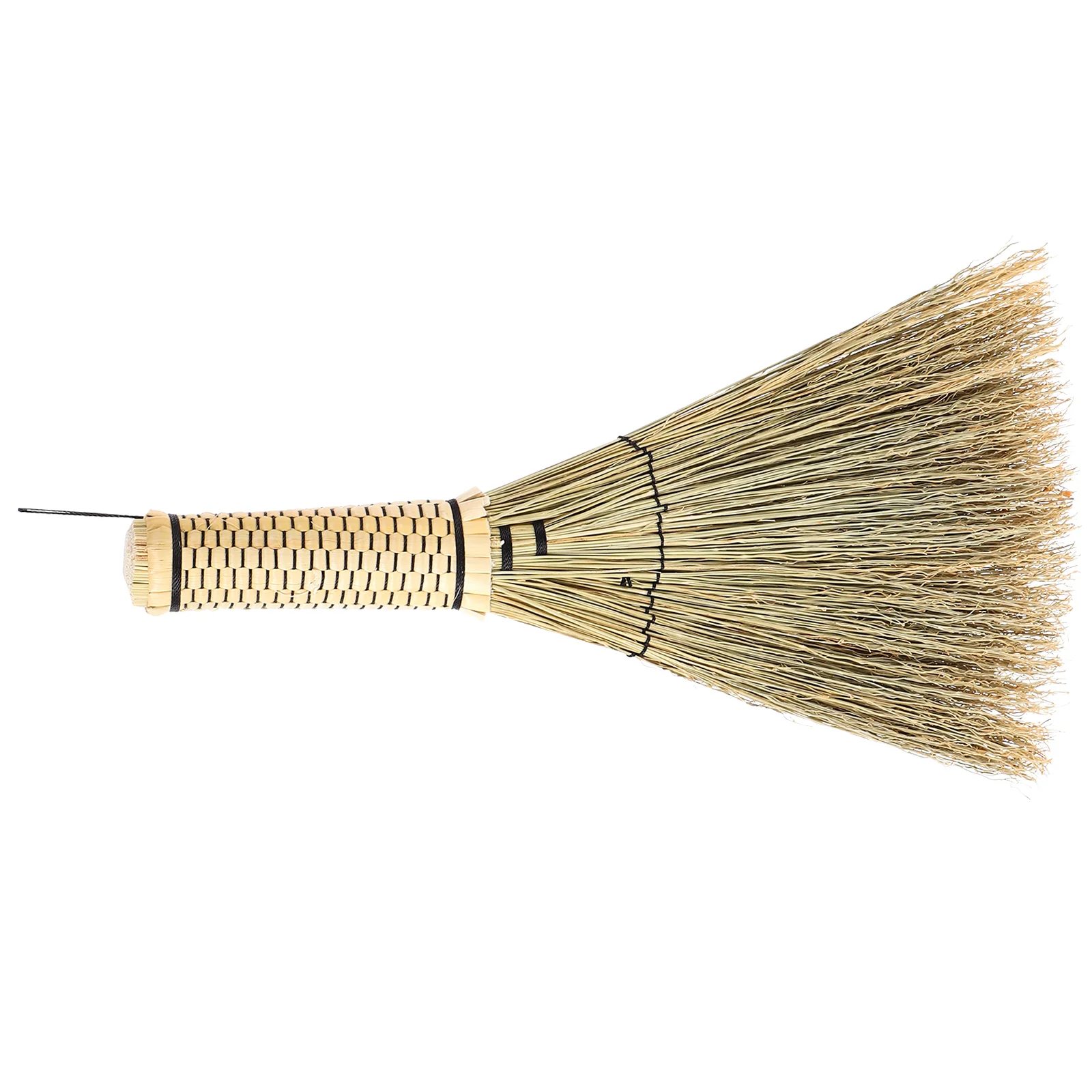 Straw Bed Bedroom Broom Corn Whisk Broom Sofa Carpet Hand Cleaning Sweep Short Handle Hand Broom Sorghum Sweeping Hand Broom