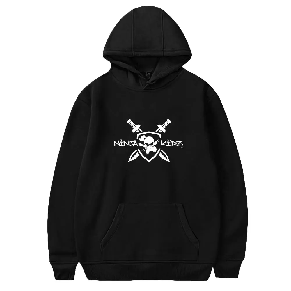 

The Ninja Fam Merch Ninja Kidz Hoodie Long Sleeve Woman Man Hooded Sweatshirts Casual Style Fashion Clothes