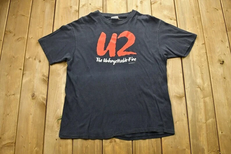 

Remake U2 The Unforgettable Fire Band футболка в классическом стиле американская футболка мужская уличная женская футболка в стиле хип-хоп с короткими рукавами