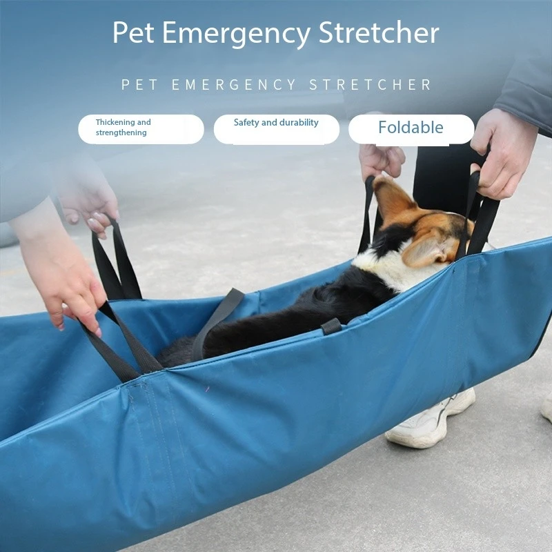 

Pet Transport Stretcher with Safety Strap Dog Cat Emergency Stretcher for Pet Deliver