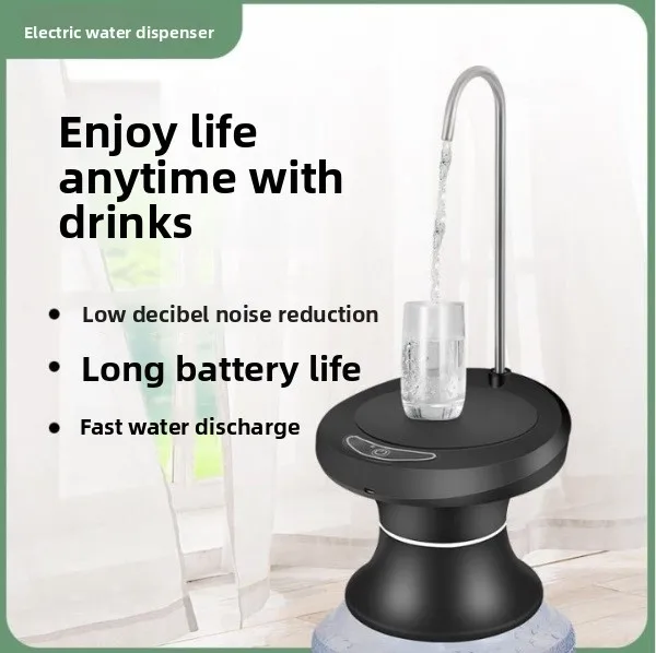 

High-End Single-Button Electric Water Pump Automatic Desktop Water Dispenser for Tea Brewing