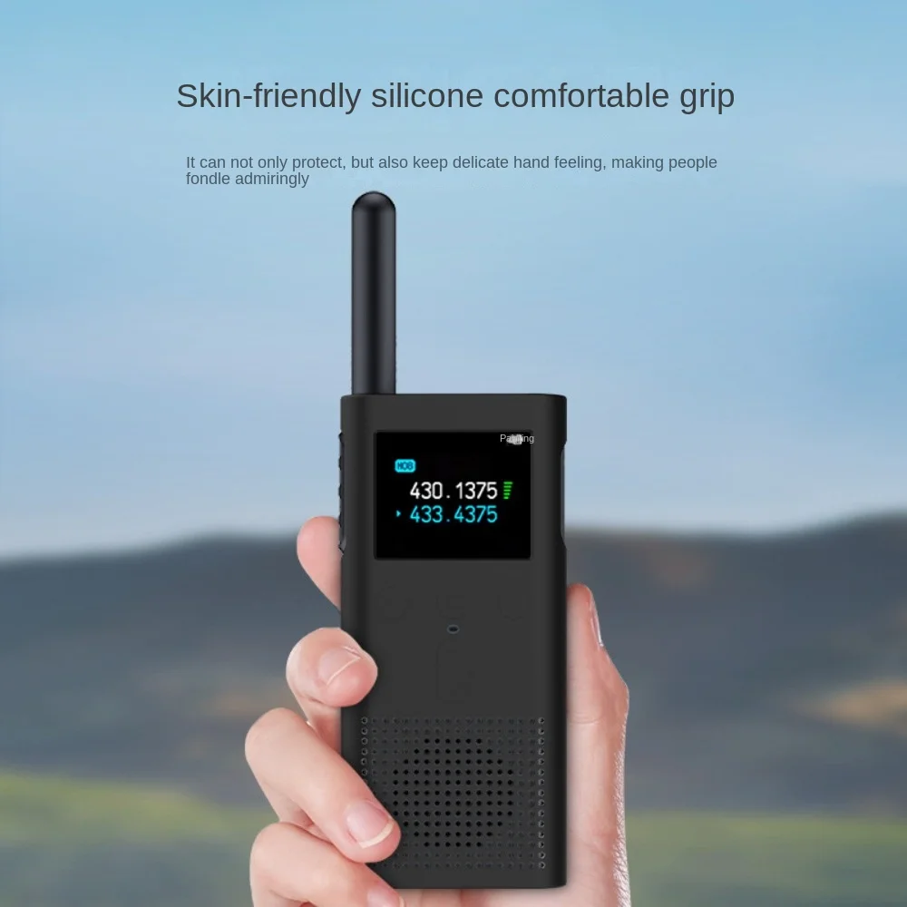 Silicone Soft Case Wear-resistant Anti-scratch Protective Cover Dustproof Fall Prevention for Xiaomi Walkie Talkie 2S