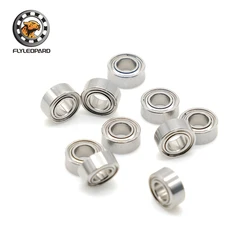 2Pcs SMR74ZZ Hybrid Ceramic Bearing 4x7x2.5mm ABEC-7 No Grease Stainless Steel Dry Fast Turning for Fishing Reel RC Car