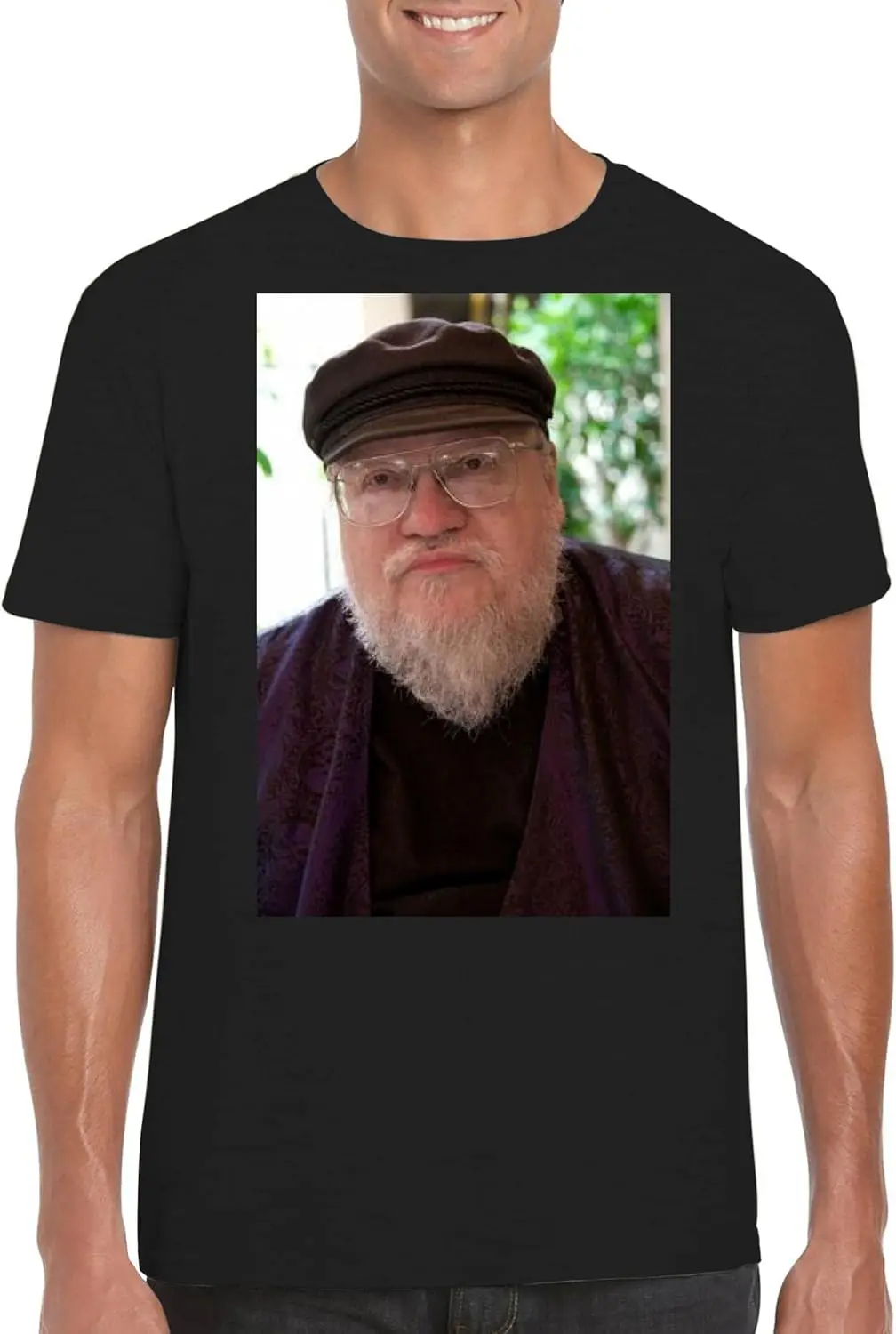 George Rr Martin - Men's Crewneck T-Shirt FCA #FCAG660288