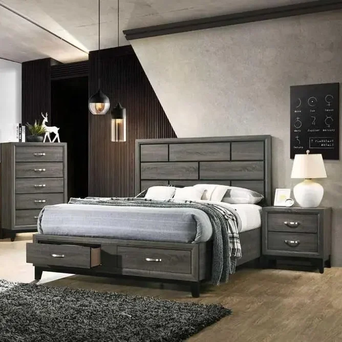 Fabrik-Bestseller Moderne Komplette Schlafzimmer-Möbelsets zum Verkauf