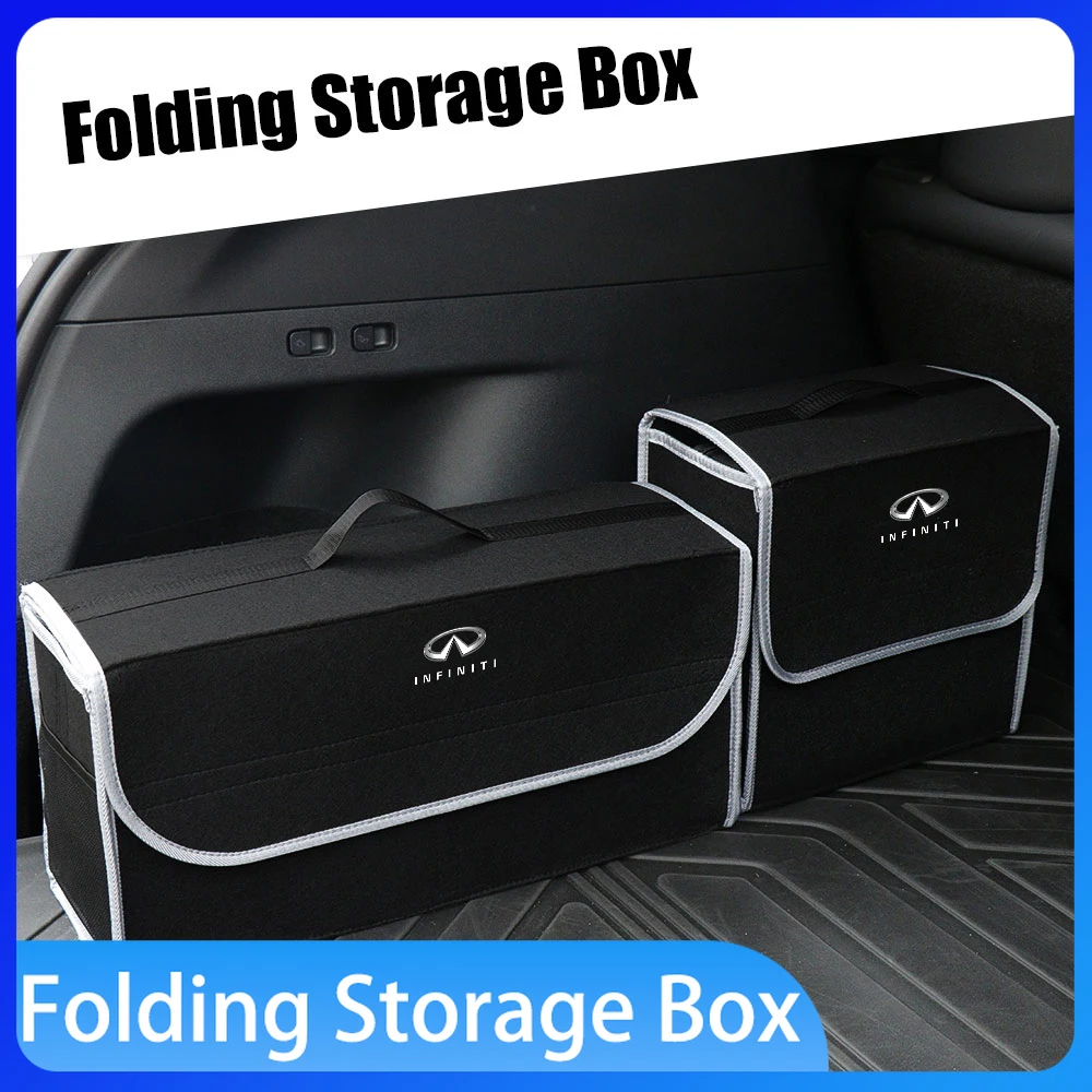 

Car Storage Bag Folding Travel Tidying Box Trunk Tools Case For Infiniti Q50 FX35 Q30 G37 Q70 QX70 G35 Q60 QX50 QX60 QX80