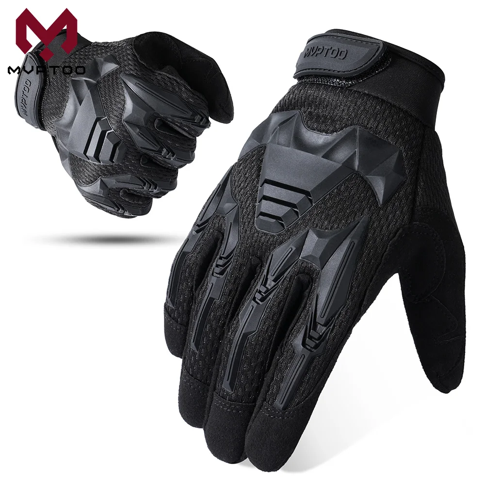 Tactical Gloves Men Touchscreen Anti-Slip Protective Gear for Outdoor Sports Paintball Shooting Cycling Hiking Camping Hunting