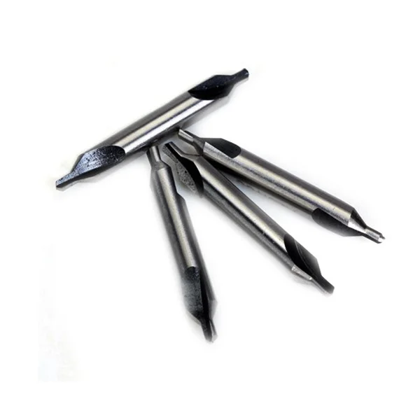 

10pcs 2.5mm HSS Center Drill Bits 60 Degree Countersink 6mm Body 45mm Length High Speed Steel Combined Drill Tool for Machining