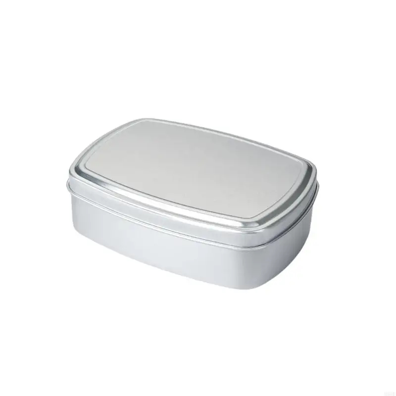 

Smooth Aluminum Box for Storing Kitchen and Office Item Metal Soap Storage Case M68E