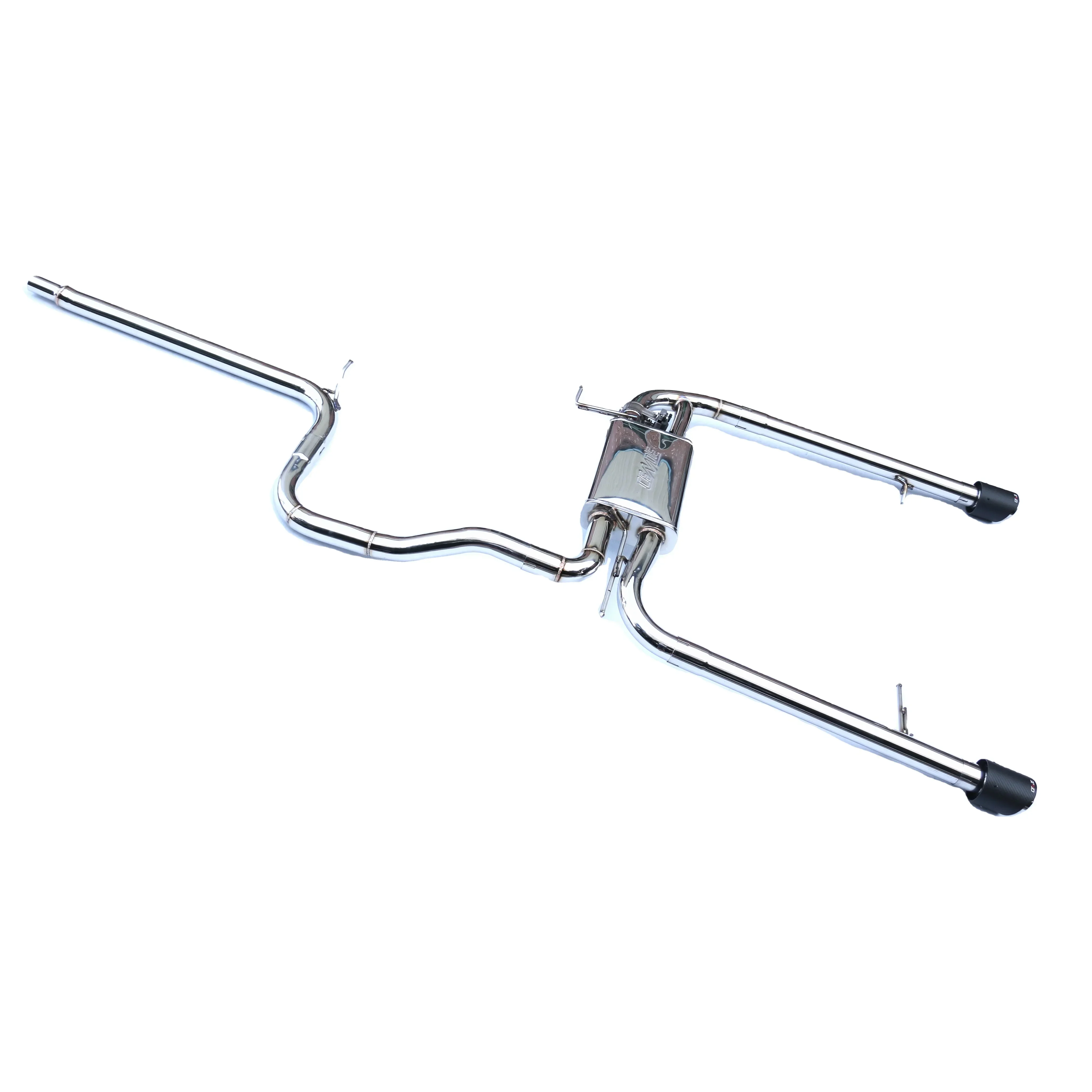 

2023 hot sale wholesale price exhaust tip 3 inch inlet exhaust stack for car Skoda 1.4T/1.6/1.8T/2.0/ 2.0T