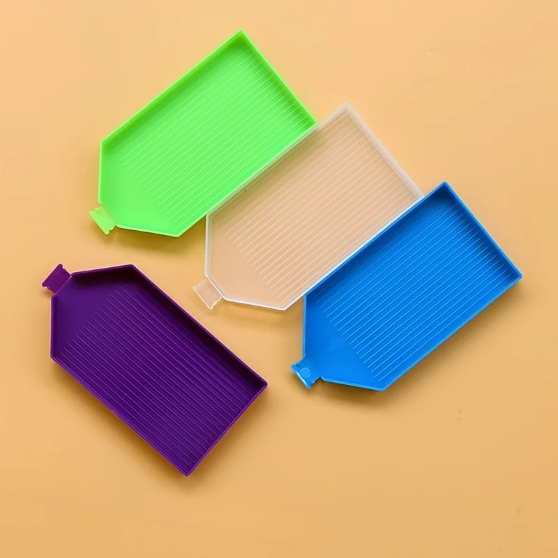 Herramientas de pintura de diamantes 5D DIY, herramienta de apertura, bandeja de placa, bordado de diamantes, accesorios de punto de cruz, pintura de mosaico de diamantes, 1 ud.