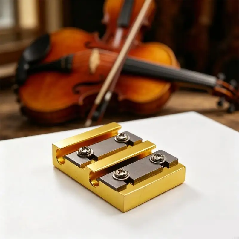 Reparatur- und Formwerkzeug für Violinenstifte für 3/4- und 4/4-Violinen, manuelles Metallwerkzeug für Wartungsarbeiten in der – Detail 9