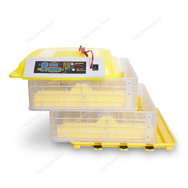 Home-Use Small Incubator for Chickens, Ducks and Geese 96 Egg Capacity, Energy-Saving, Fully Automatic Smart Breeding Equipment