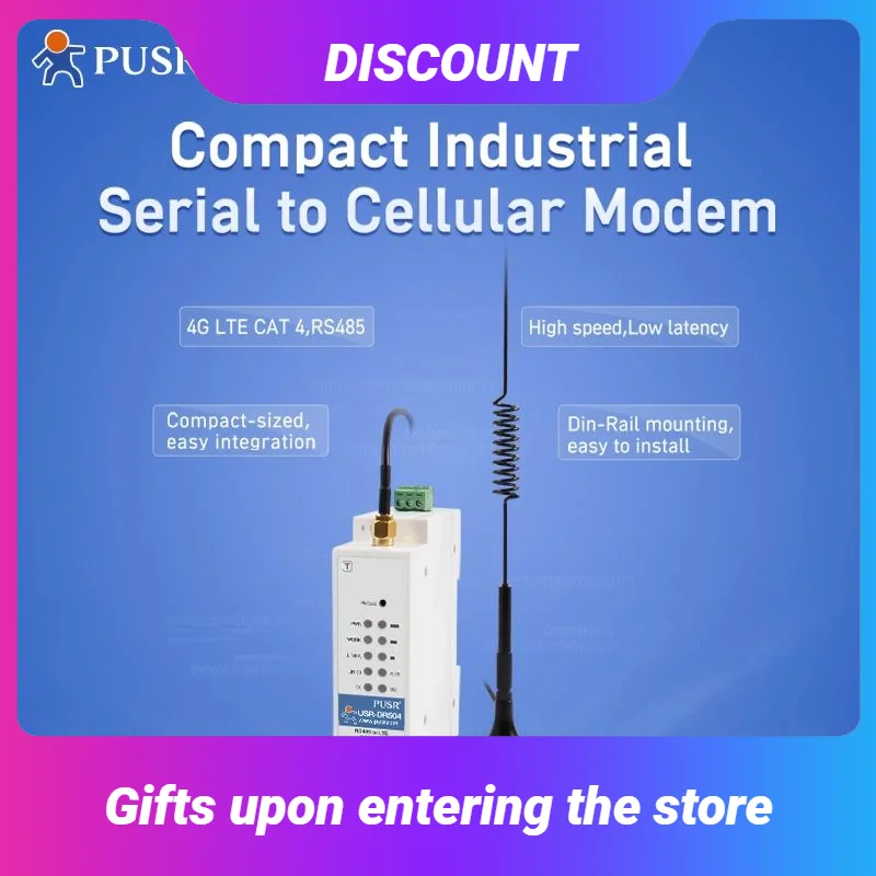 Pusr Din Rail RS485…