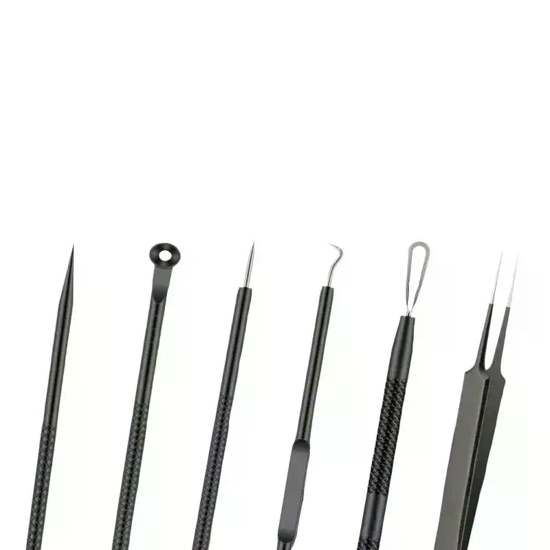 6Pcs Pimple Removal Tool Blackheads  Remover Face Cleaning Kit Black Dots Remover  Tool