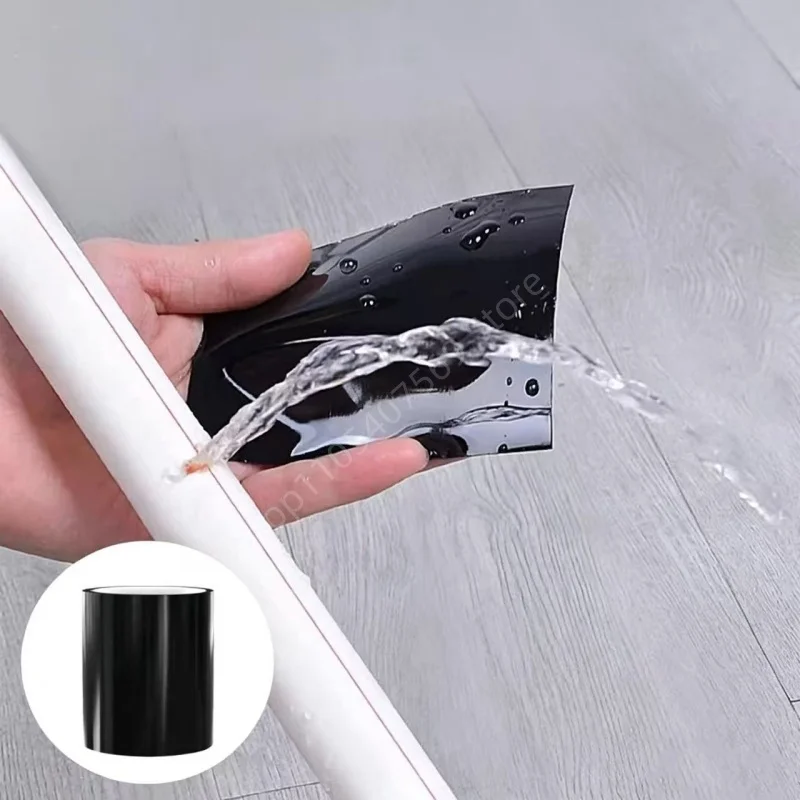 150cm Durable Super Strong PVC Leak Repair Tape Self-Adhesive Waterproof Stop Leak Sealing Repair Tape Water Pipe Repair Tape