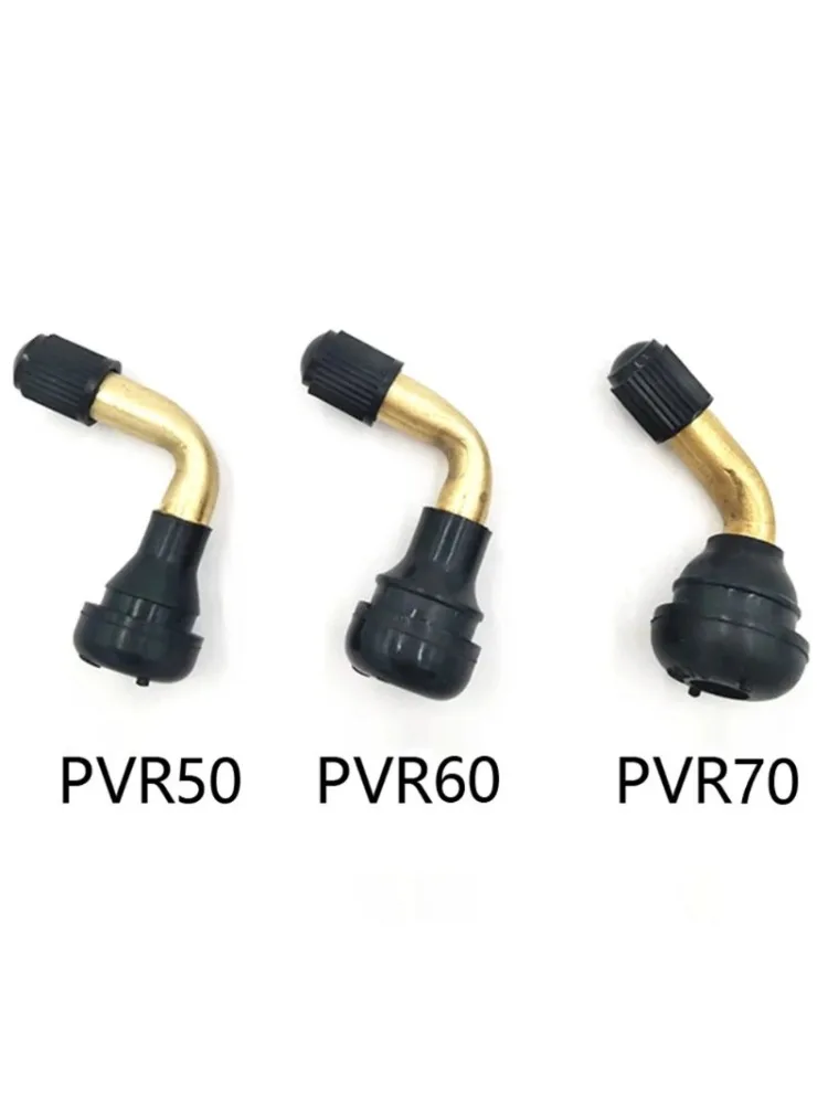 AliExpress NONE Tubeless Valve Stems For Electric Scooter Bike PVR70 60/50/45 Degree Wheel TUBELESS Tire Valve Stem Bent