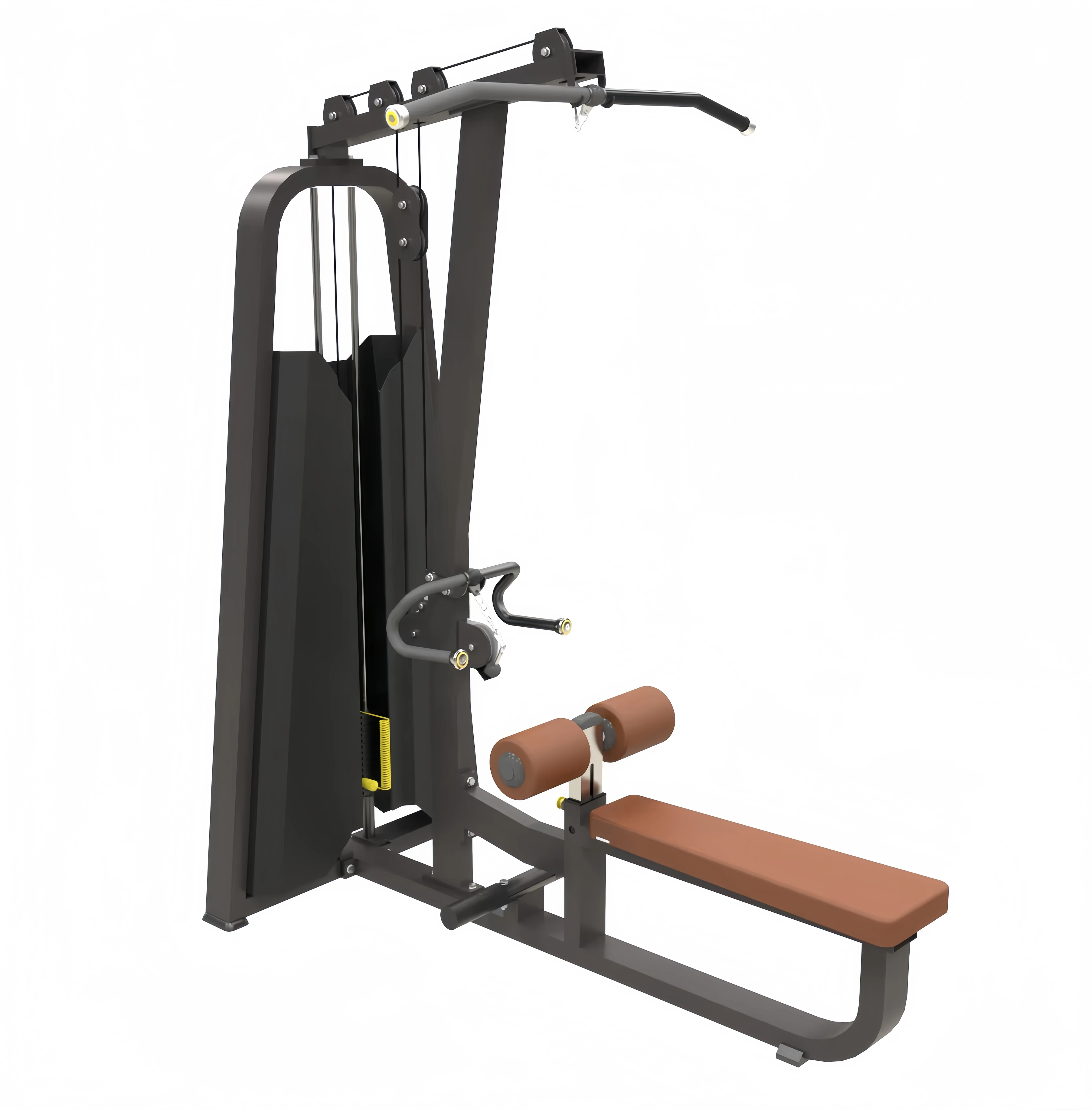 Hot Sale Commercial Gym Equipment Exercise Lat Pull Down Machine High Low Row Cable Multifunctional