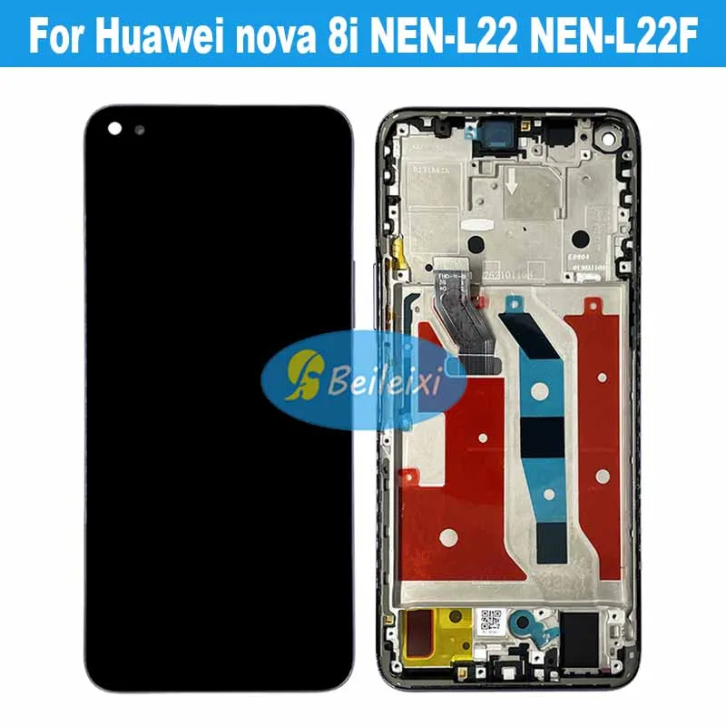 

For Huawei nova 8i NEN-L22 NEN-L22F LCD Display Touch Screen Digitizer Assembly Replacement Parts