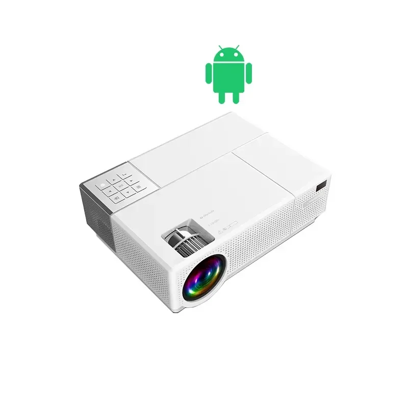 High Lumen LED Projector for Home Cinema Multimedia Video Beam Support HDMI USB Portable Mini Beamer for Movie Games