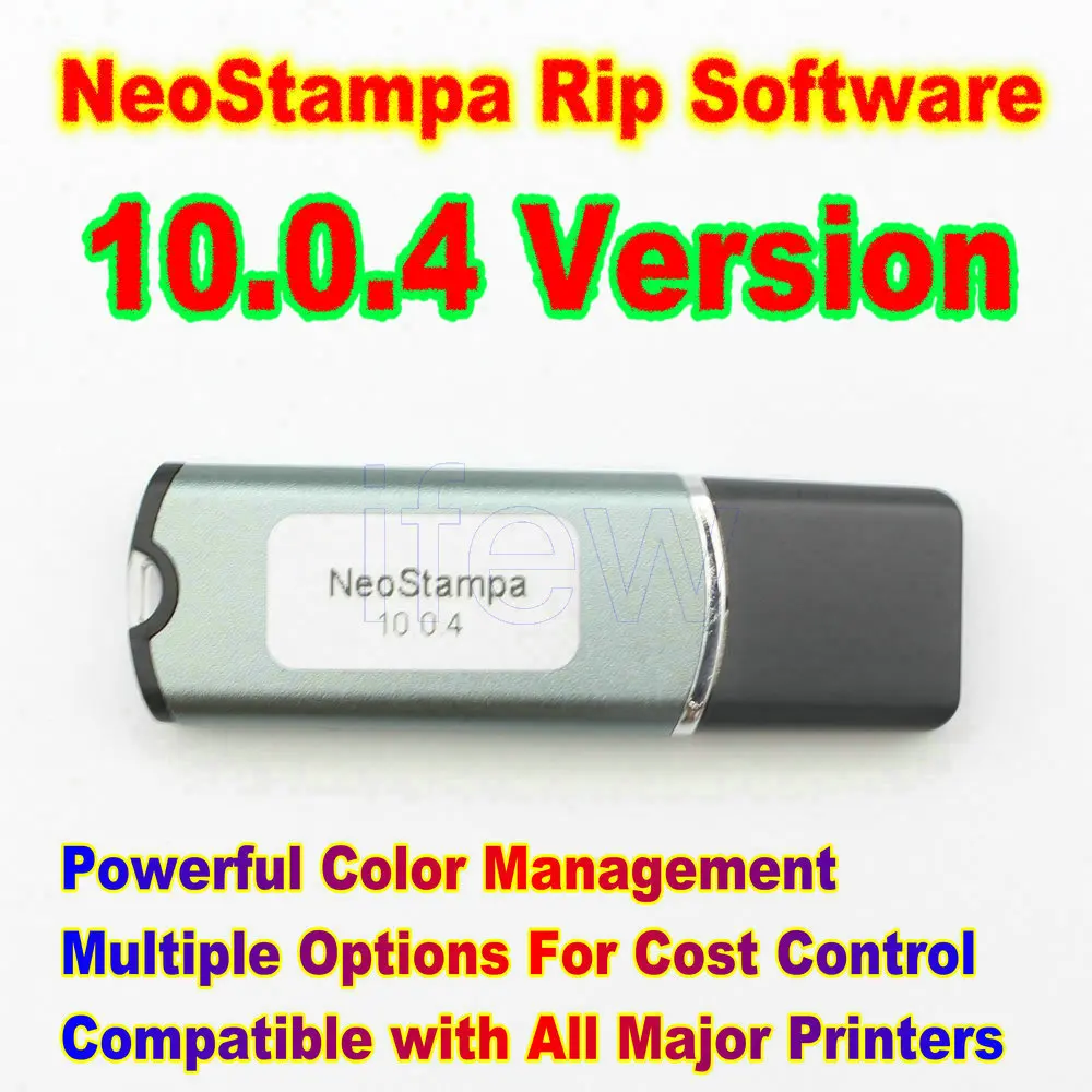 Программное обеспечение Neostampa Delta Rip, Принтер цифровой текстильной печати Rip Usb Dongle 10.2.4 Neostampa Rip Программа Usb, набор приложений