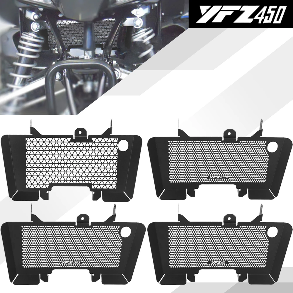 

For Yamaha YFZ 450R 450X YFZ450R YFZ450X YFZ 450 X/R 2009 2010- 2013 Radiator Grille Guard Cover Protector YFZ 450R Motorcycles