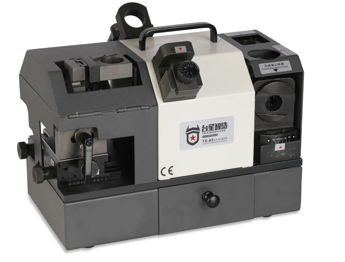 TX-A5 Complex Re-Sharpener Of Tap And Drill High Efficiency And Easy To Grind Screw Tap And Drill Bit Grinder