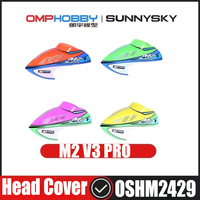 OMPHOBBY M2 V3 PRO RC Helicopter Parts Head Cover OSHM2429 Orange Yellow Green Pink