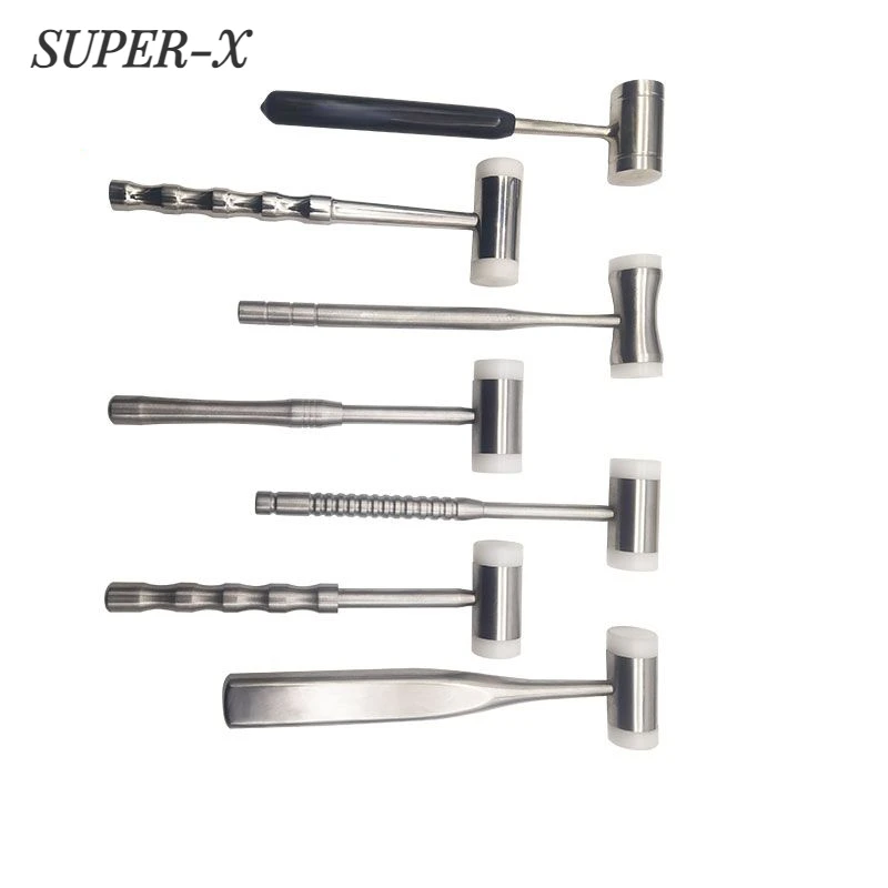 Dental Implant Bone Mallet Hammer Dental Bone Hammer Teeth Bone Extraction Tool Hammer Multi Purpose Dental Tools