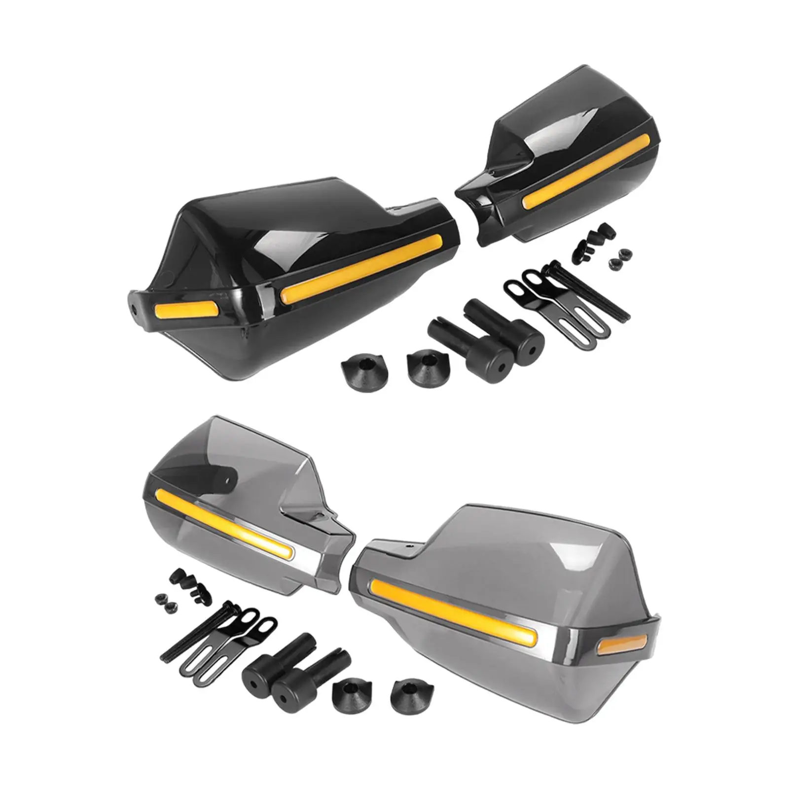 Motorcycle Handguards Hand Guards Protector Rainproof with Reflective Strips Motorbike Accessories Wind Shield for 14 50