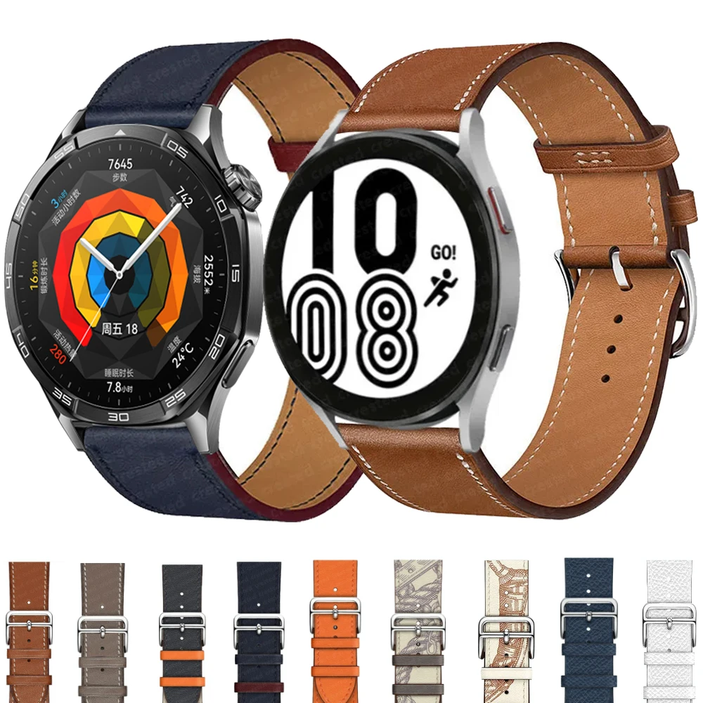 22Mm 20Mm Leather S… - image