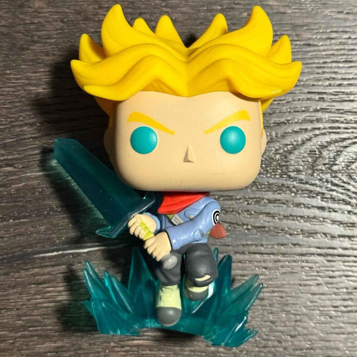 Tronchi Super Saiyan Con Spada # 1281 Dragon Ball Super Anime Figure FUNKO POP Figurine da collezione in edizione limitata, regalo giocattolo