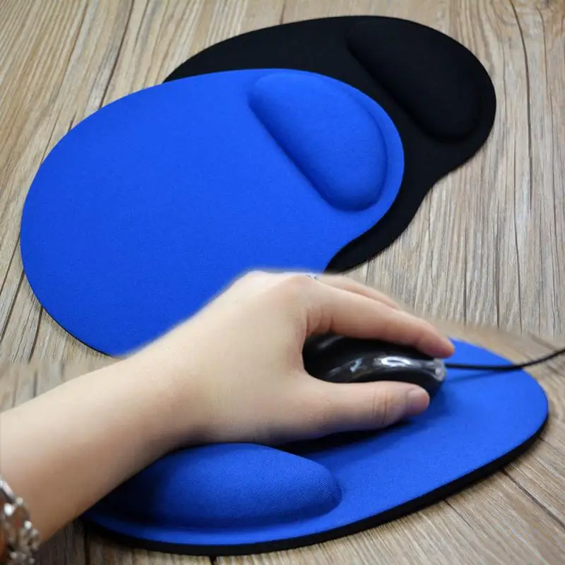 Tapis de souris ergonomique confortable pour bureau, ordinateur portable, ordinateur portable et ordinateur portable, tapis de souris, sous-document solide, polymères de souris, poignets de souris