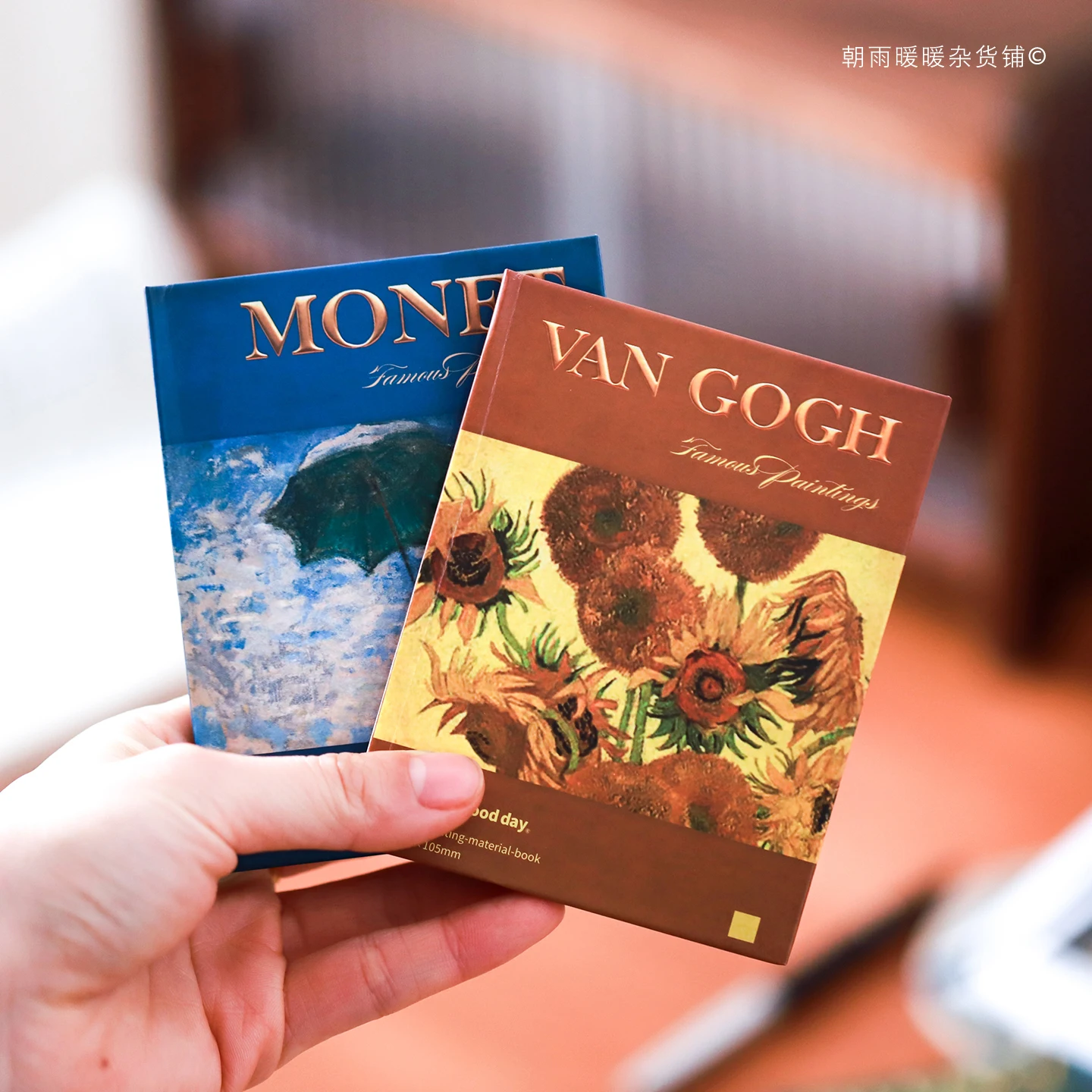 Cuaderno de Bolsillo Pequeño de Papel con Diseño Artístico de Alta Calidad, Estilo Retro, para Pintura al Óleo, Material de Diario, Mini Libreta