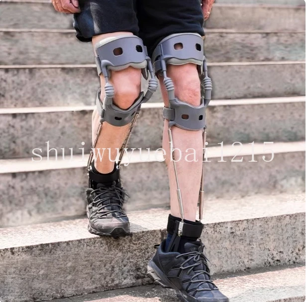 Mountaineering Exoskeleton Walking Device Knee Decompression Brace for The Elderly in Knee Pain