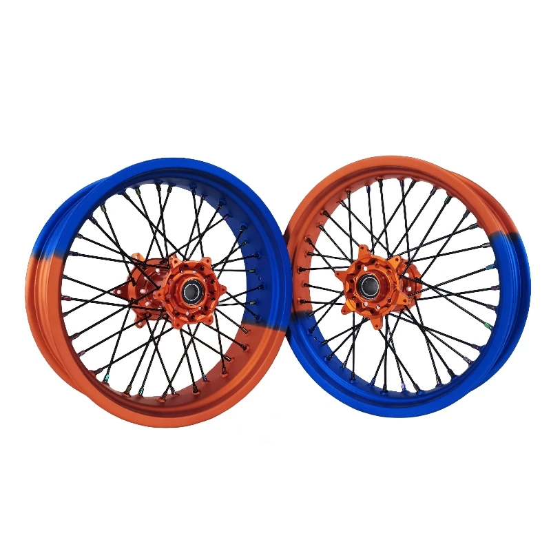 

Hot-selling Fit for EXC 2018 Years 16/17 Inch Wheels Set for Supermotard Dirt Bike Wheels