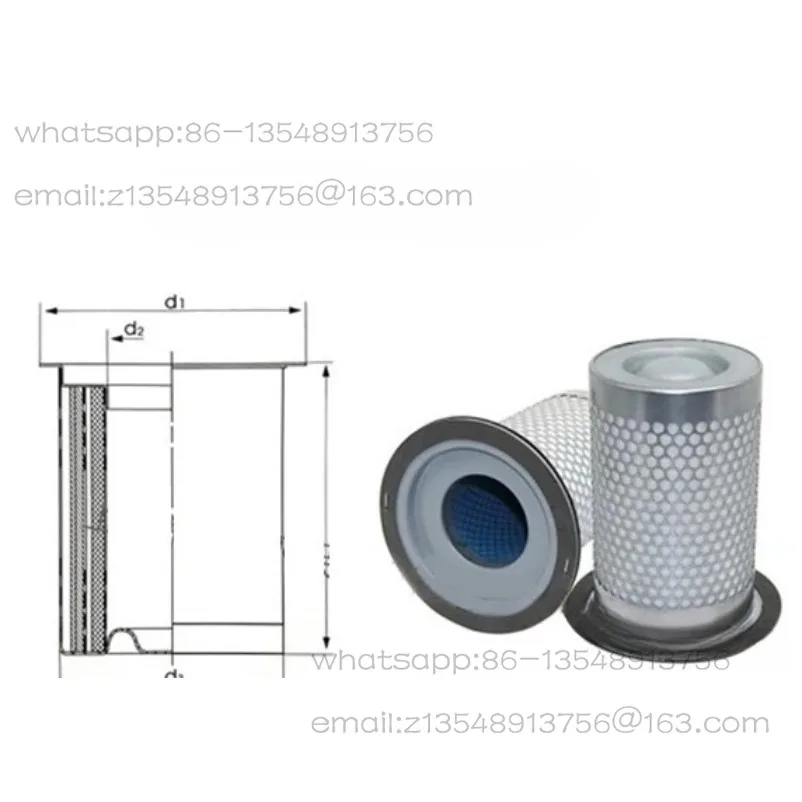 DB2074 3 Cubic Screw Air Compressor Oil and Gas Separator Oil Separator 4930152131 Oil Fine Separator