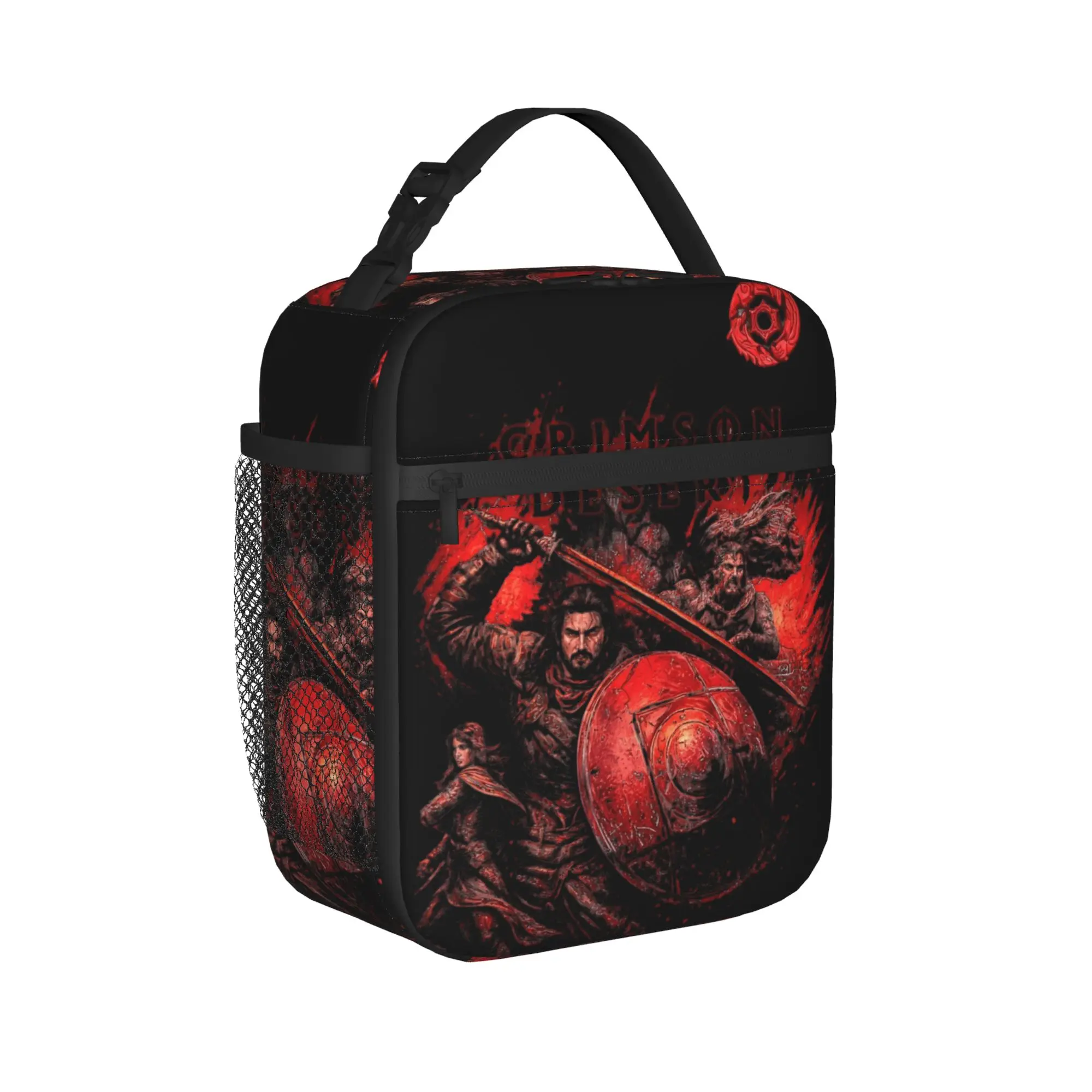 Crimson Desert  Game Insulated Lunch Bags Cooler Bag Reusable,Lunch Container  Leakproof Tote Lunch Box for Men Women College