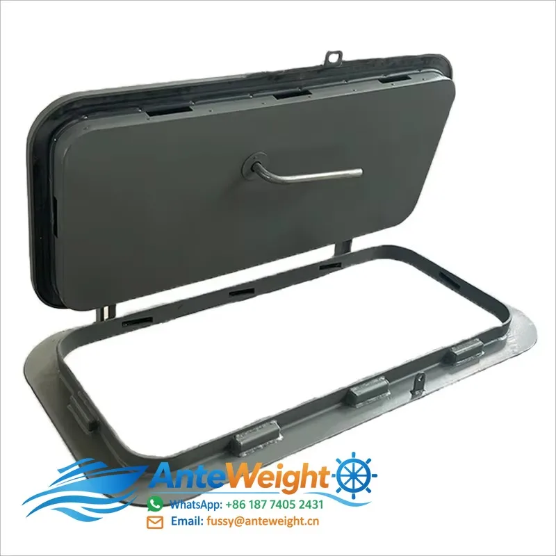 Marine Fireproof Rectangular Window for Boat Ship Customizable Marine Door