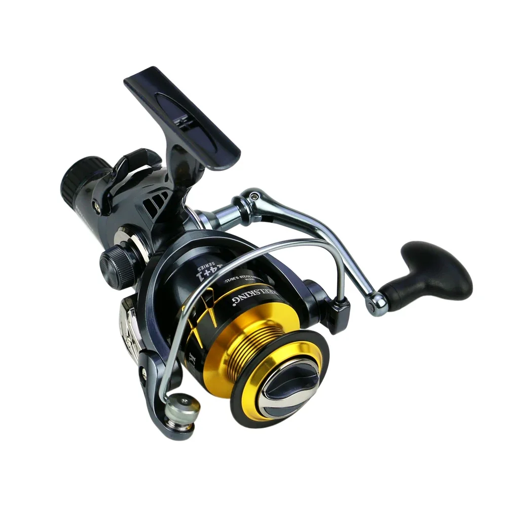 Metal Left/Right Hand Spinning Fishing Reel Freshwater/Saltwater Carp Fishing Reel Ahead/Post Double Brake Smooth Casting Reel