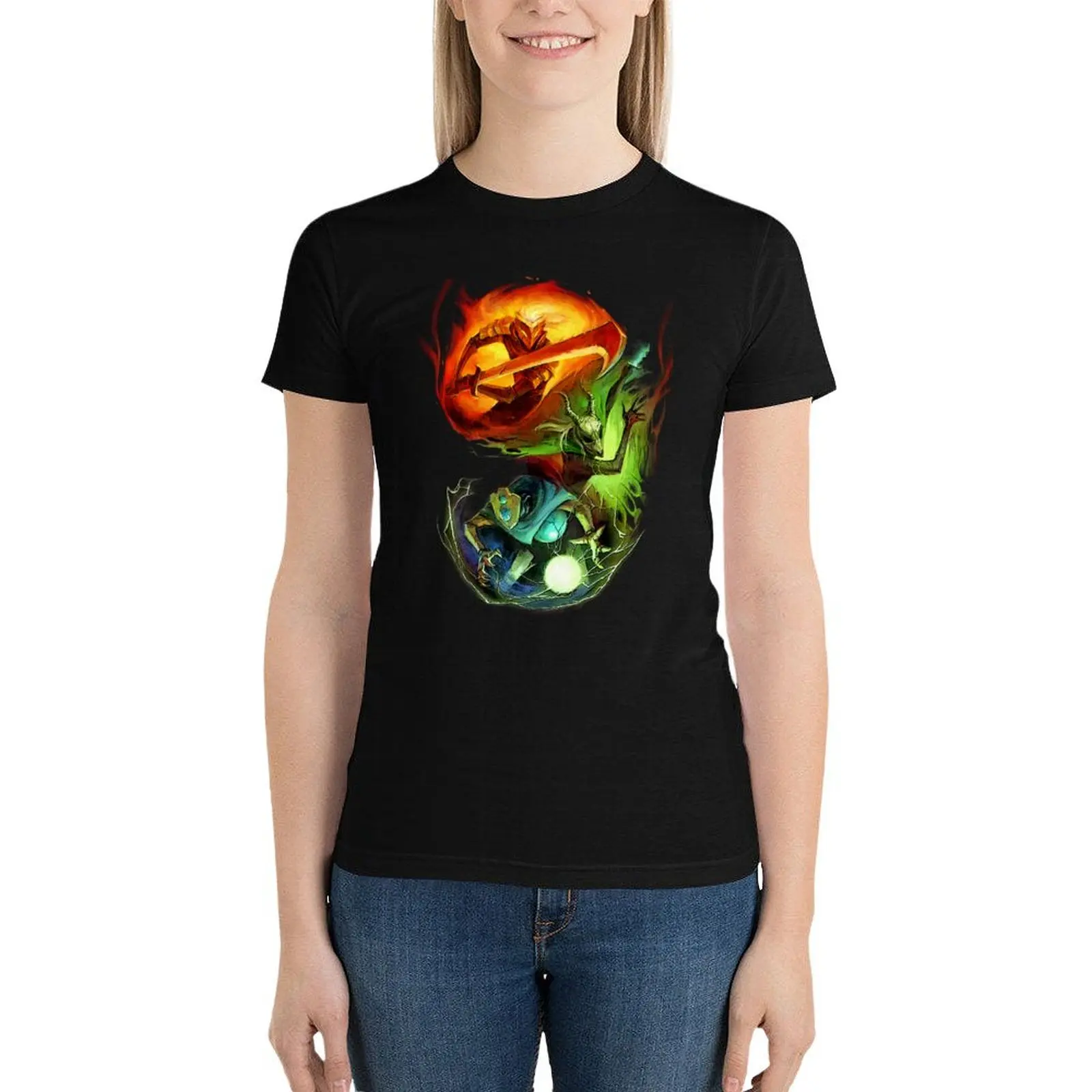 Slay The Spire Tshirt -Slay The Spire Fanart Tshirt T-Shirt graphics hippie clothes cat shirts for Women