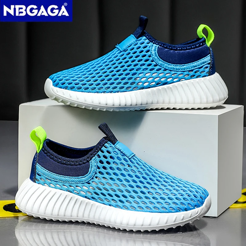 Sneaker per bambini traspirante scarpe sportive per ragazzi estate rete singola bambini ragazza scarpe da passeggio per scuola Casual scarpe da