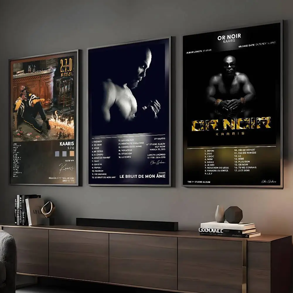 Singer Kaaris Poster HD Sticky Wall Art Printing Waterproof Home Living Bed Room Bar Aesthetic Decor