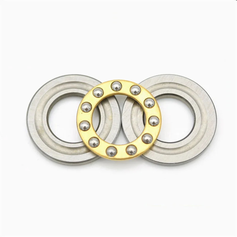 5PCS F2-6M F3-8M F5-10M F6-12M F8-16M F10-18M F12-21M F12-23M Mini 3-in-1 Plane Axial Ball Thrust Bearing