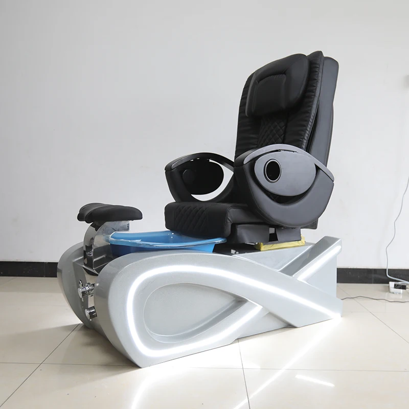 

Factory Wholesale Electric Recliner Sofa Foot Basin Bowl Foot Spa Pedicure Chair No Plumbing Pipeless