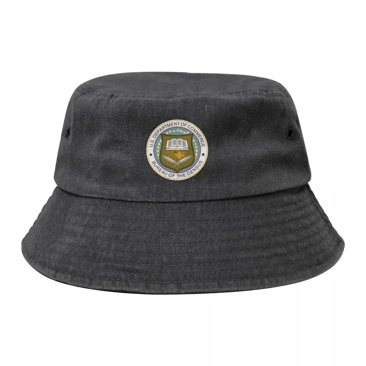 BUREAU OF THE CENSUS DEPARTMENT OF COMMERCE Bucket Hat Luxury Brand Rugby Sun Cap Men's Luxury Women's